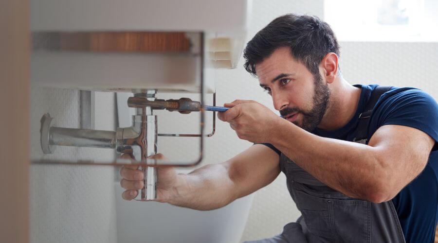 Water heater leaking fix in Camden, IN